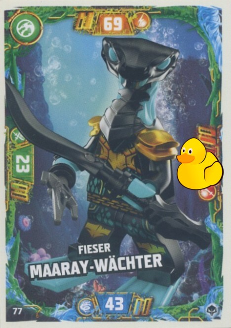 LEGO Ninjago Serie 7 Next Level | #077 Fieser Maaray-Wächter