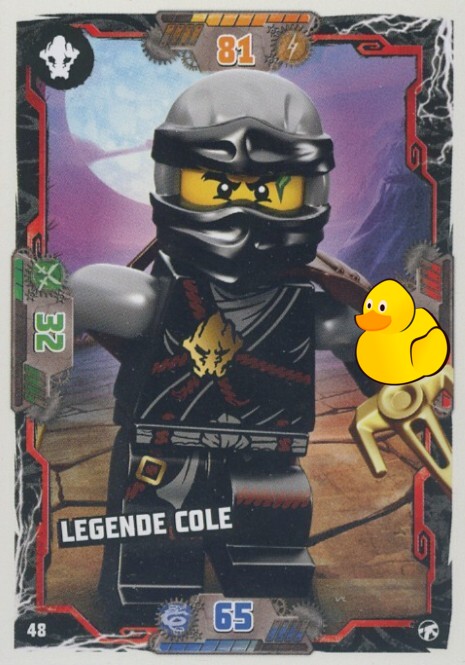 LEGO Ninjago Serie 8 Next Level | #048 Legende Cole