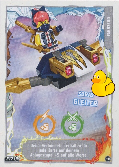 LEGO Ninjago Serie 10 |  #217 Soras Gleiter