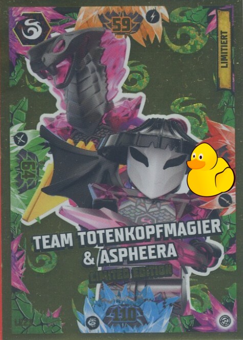 LEGO Ninjago Serie 8 | #LE23 Team Totenkopfmagier & Aspheera
