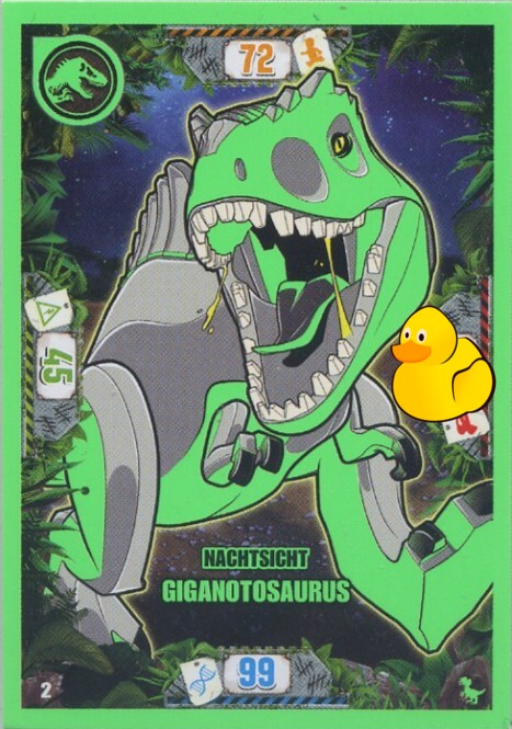 LEGO Jurassic World Serie 3 | #002 Nachtsicht Giganotosaurus