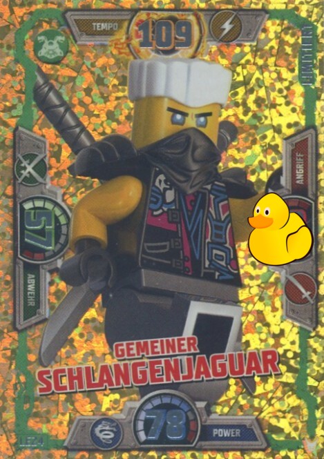 LEGO Ninjago Serie 3 | #LE24 Gemeiner Schlangenjaguar LEGO Ninjago Serie 3 | #LE24 Gemeiner Schlangenjaguar
