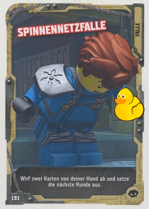 LEGO Ninjago Serie 5 | #191 Spinnennetzfalle 