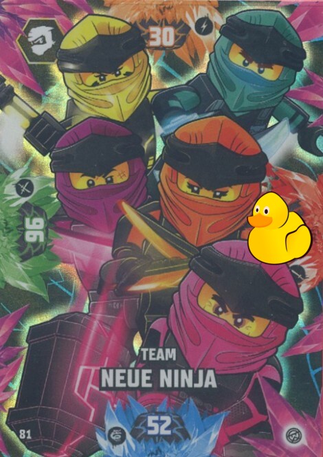 LEGO Ninjago Serie 8 | #081 Team Neue Ninja
