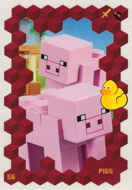 LEGO Minecraft Serie 3 | #056 Pigs