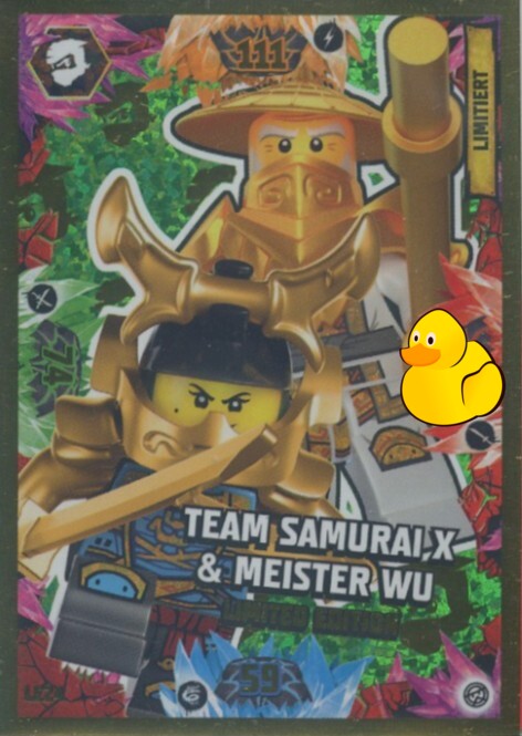 LEGO Ninjago Serie 8 | #LE24 Team Samurai X & Master Wu