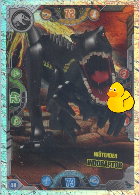 LEGO Jurassic World Serie 2 | #048 (Twin) Wütender Indoraptor