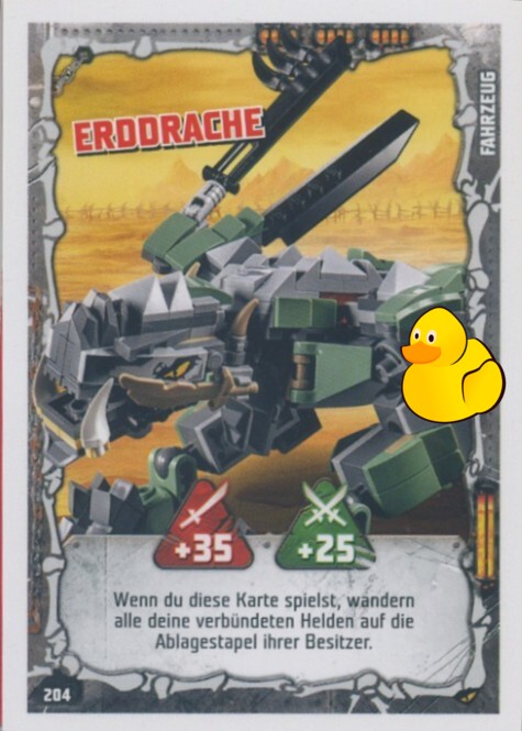 LEGO Ninjago Serie 4 | #204 Erddrache 