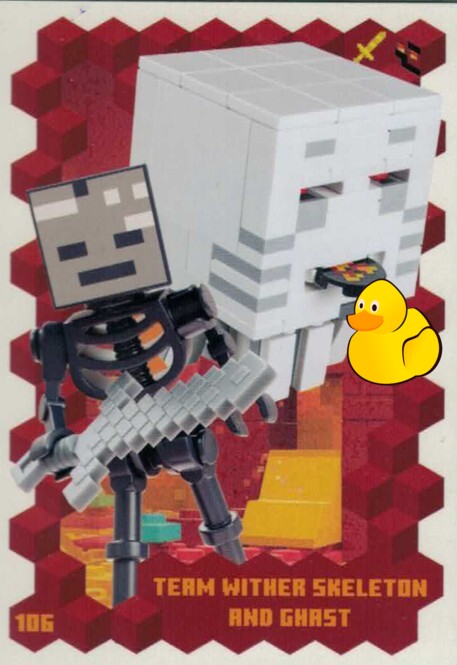 LEGO Minecraft Serie 3 | #106 Team Wither Skeleton and Ghast