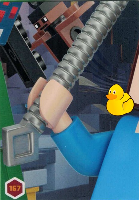 LEGO Minecraft Serie 3 | #167 Puzzlekarte Unter der Erde 5