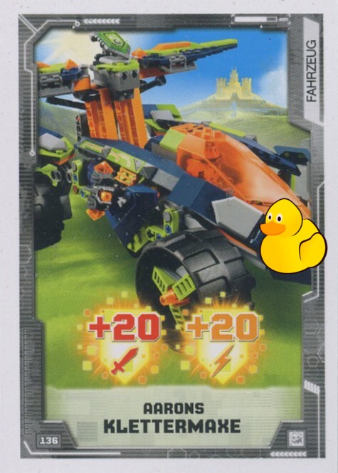 LEGO Nexo Knights Serie 2 | #136 Aarons Klettermaxe