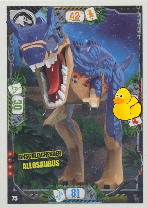 LEGO Jurassic World Serie 3 | #075 Anschleichender Allosaurus