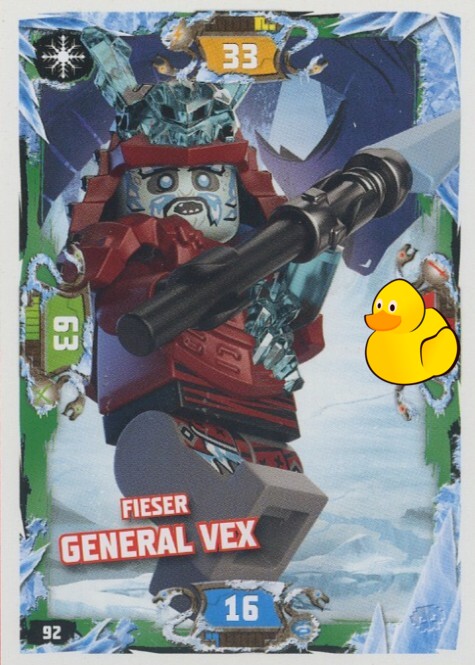 LEGO Ninjago Serie 5 | #092 Fieser General Vex 