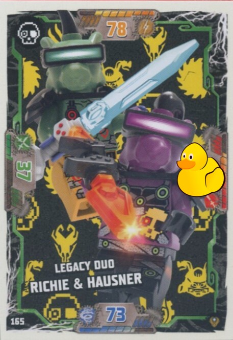LEGO Ninjago Serie 9 Next Level  | #165 Legacy Duo Richie & Hausner