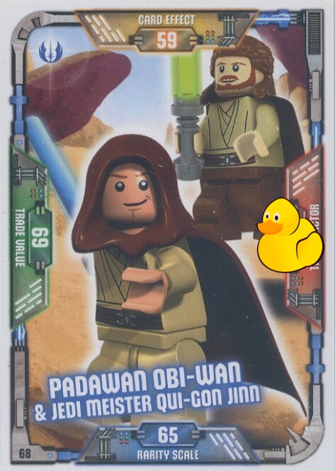 LEGO Star Wars TCC 2018 | #068 Padawan Obi-Wan & Jedi Meister Qui-Gon Jinn 