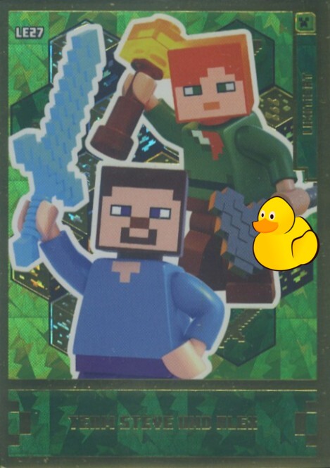 LEGO Minecraft Serie 1 | #LE027 Team Steve und Alex