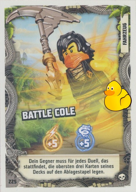 LEGO Ninjago Serie 6 | #225 Battle Cole 