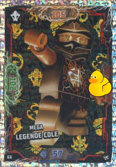 LEGO Ninjago Serie 8 Next Level | #066 Mega Legende Cole