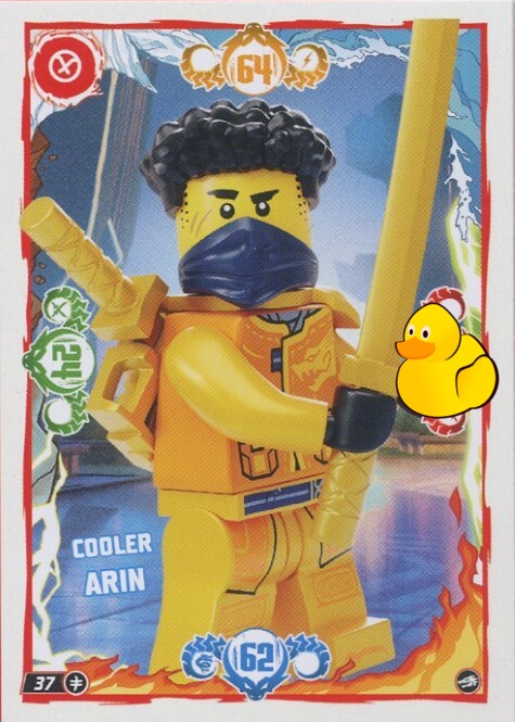 LEGO Ninjago Serie 10 |  #037 Cooler Arin